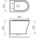 Комплект подвесной унитаз BelBagno Acqua BB340CHR + BB2020SC + система инсталляции BelBagno BB002-80 + BB005-PR-CHROME