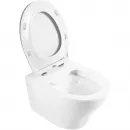Комплект подвесной унитаз BelBagno Acqua BB340CHR + BB2020SC + система инсталляции BelBagno BB002-80 + BB005-PR-CHROME