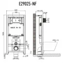 Комплект подвесной унитаз Jacob Delafon Brive E4345G-00 + 017503 + система инсталляции Jacob Delafon E29025-NF + E29027-CP