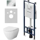 Комплект подвесной унитаз Am.Pm Spirit V2.0 + система инсталляции Am.Pm MasterFit Pro C L IS100151.701700