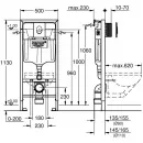 Комплект подвесной унитаз Am.Pm Spirit 2.0 C701700WH + C707857WH + система инсталляции Grohe 38721001