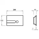 Комплект подвесной унитаз Jacob Delafon Patio EDV102-00 + E70021-00 + система инсталляции Jacob Delafon E5504-NF + E4326-00