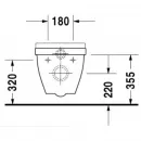 Комплект подвесной унитаз Duravit Starck 3 2200090000 + 0063810000 + система инсталляции Tece 9300302 + 9240921