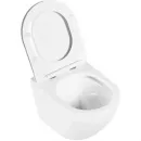 Комплект инсталляция с унитазом BelBagno Prospero BB3105CHR/SC/BB002-80/BB005-PR-CHROME с кнопкой смыва, хром + унитаз подвесной BelBagno Uno безободковый, с сиденьем микролифт, белый