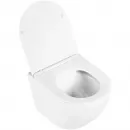 Комплект инсталляция с унитазом BelBagno Prospero BB3105CHR/SC/BB002-80/BB005-PR-CHROME с кнопкой смыва, хром + унитаз подвесной BelBagno Uno безободковый, с сиденьем микролифт, белый