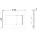 Комплект подвесной унитаз Jacob Delafon Patio E4187-00 + E70021-00 + система инсталляции Tece 9400413