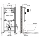 Комплект подвесной унитаз Geberit Smyle Square 500.683.00.2 + система инсталляции Jacob Delafon E29025-NF + E29026-01R