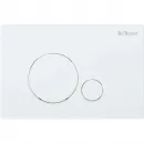 Комплект инсталляция с унитазом BelBagno Prospero BB051CHR/BB051SC/BB002-80/BB014-SR-BIANCO с кнопкой смыва, белый + унитаз подвесной BelBagno Amanda безободковый, с сиденьем микролифт, белый