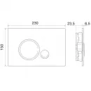 Комплект инсталляция с унитазом BelBagno Sfera BB066CHR/BB870SC/BB002-80/BB014-SR-BIANCO с кнопкой смыва, белый + унитаз подвесной BelBagno Onda безободковый, с сиденьем микролифт, белый