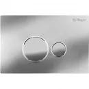 Комплект инсталляция с унитазом BelBagno BB5177CH-TOR/SC/BB026/BB081CR с кнопкой смыва, хром + унитаз подвесной BelBagno Uno безободковый, торнадо, с сиденьем микролифт, белый