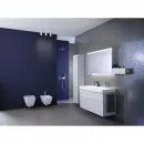 Комплект подвесной унитаз Geberit Smyle Square 500.683.00.2 + система инсталляции Jacob Delafon E24156-NF + E20859-7-BMT
