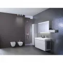 Комплект подвесной унитаз Geberit Smyle Square 500.683.00.2 + система инсталляции Jacob Delafon E24156-NF + E20859-7-BMT