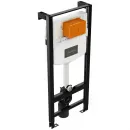 Комплект подвесной унитаз Geberit Smyle Square 500.683.00.2 + система инсталляции Jacob Delafon E24156-NF + E20859-7-BMT