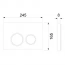 Комплект подвесной унитаз Tece TECEspring R + система инсталляции Tece TECEspring R K955101WCR