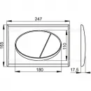 Комплект подвесной унитаз Villeroy & Boch Subway 2.0 5614R2R1 + система инсталляции AlcaPlast AM101/11203:1RUSSETM70