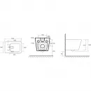 Комплект подвесной унитаз Tece TECEspring S + система инсталляции Tece TECEspring R K955101WCS