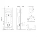 Комплект подвесной унитаз + система инсталляции Am.Pm Awe IS30201.111700