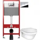 Комплект подвесной унитаз Gustavsberg Hygienic Flush 5G84HR01 + система инсталляции Tece 9400412