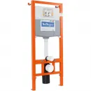 Комплект инсталляция с унитазом BelBagno Sfera BB3103CHR/SC/BB002-80/BB014-SR-BIANCO с кнопкой смыва, белый + унитаз подвесной BelBagno Due безободковый, с сиденьем микролифт, белый