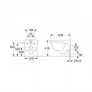 Комплект подвесной унитаз Gustavsberg Hygienic Flush 5G84HR01 + система инсталляции Jacob Delafon E33131RU-NF + E20859-CP-MTC