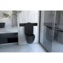 Комплект подвесной унитаз Abber Bequem AC1100MB + система инсталляции Abber AC0105 + AC0120MB