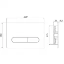 Комплект инсталляция с унитазом BelBagno Prospero BB066CHR/BB870SC/BB002-80/BB005-PR-CHROME с кнопкой смыва, хром + унитаз подвесной BelBagno Onda безободковый, с сиденьем микролифт, белый