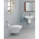 Комплект подвесной унитаз Gustavsberg Estetic GB1183300R1030 + система инсталляции Geberit 111.362.00.5 + 115.882.DW.1