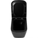 Комплект инсталляция с унитазом BelBagno Prospero BB3202CHR-MB/BB3202SC-MB/BB002-80/BB007-PR-NERO.M с кнопкой смыва,черный матовый + унитаз подвесной BelBagno Ardente-C безободковый, с сиденьем микролифт, черный матовый