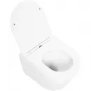 Комплект инсталляция с унитазом BelBagno Prospero BB8001CHR/SC/BB002-80/BB005-PR-CHROME с кнопкой смыва, хром + унитаз подвесной BelBagno Tre безободковый, с сиденьем микролифт, белый