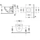 Комплект подвесной унитаз Duravit Starck 3 2200090000 + 0063810000 + система инсталляции Villeroy & Boch 92246100
