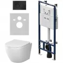 Комплект подвесной унитаз Am.Pm Like + система инсталляции Am.Pm MasterFit Pro C L IS100138.801900