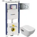 Комплект подвесной унитаз Jacob Delafon Struktura EDE102-00 + E70024-00 + система инсталляции Geberit 111.362.00.5 + 115.770.21.5