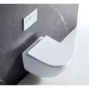 Комплект подвесной унитаз BelBagno Amanda BB051CHR + BB051SC + система инсталляции Geberit 111.300.00.5