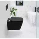 Комплект подвесной унитаз BelBagno Ardente-C BB3202CHR-MB + BB3202SC-MB + система инсталляции Grohe 38811kf0