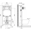 Комплект подвесной унитаз BelBagno Due BB3103CHR/SC + система инсталляции BelBagno BB002-80 + BB005-PR-CHROME