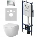 Комплект подвесной унитаз Am.Pm Like + система инсталляции Am.Pm MasterFit Pro C S IS100251.801900