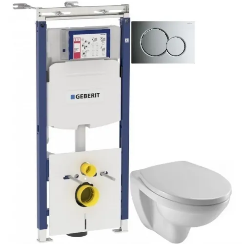 Комплект подвесной унитаз Jacob Delafon Patio EDV102-00 + E70021-00 + система инсталляции Geberit 111.362.00.5 + 115.770.21.5