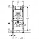 Комплект подвесной унитаз Jacob Delafon Patio EDV102-00 + E70021-00 + система инсталляции Geberit 111.362.00.5 + 115.770.21.5