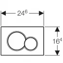 Комплект подвесной унитаз Jacob Delafon Patio EDV102-00 + E70021-00 + система инсталляции Geberit 111.362.00.5 + 115.770.21.5