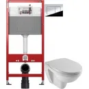 Комплект подвесной унитаз Jacob Delafon Patio EDV102-00 + E70021-00 + система инсталляции Tece 9400412