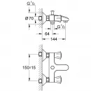 Комплект смесителей Grohe Costa L 25450001 + 21375001 + 27924001