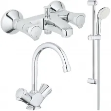 Комплект смесителей Grohe Costa L 25450001 + 21375001 + 27924001
