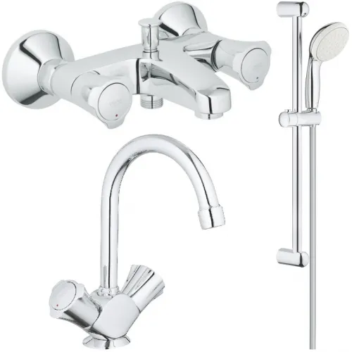 Комплект смесителей Grohe Costa L 25450001 + 21375001 + 27924001