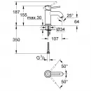 Комплект смесителей Grohe BauClassic 32867000 + 23162000 + 27924001