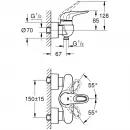 Комплект смесителей Grohe Eurostyle New 33590003 + 32468003 + 27853001
