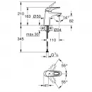 Комплект смесителей Grohe Eurostyle New 33591003 + 32468003 + 27924001