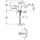 Комплект смесителей Grohe Essence New 33636001 + 23590001 + 27924001