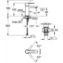 Комплект смесителей Grohe Lineare 33865001 + 23791001 + 27924001