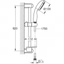 Комплект смесителей Grohe Eurosmart Cosmopolitan 1000179