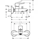 Комплект смесителей Hansgrohe Metris 31480000 + 31084000 + 26532400